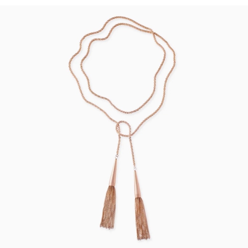 Kendra Scott Phara necklace. Rose gold. NWOT